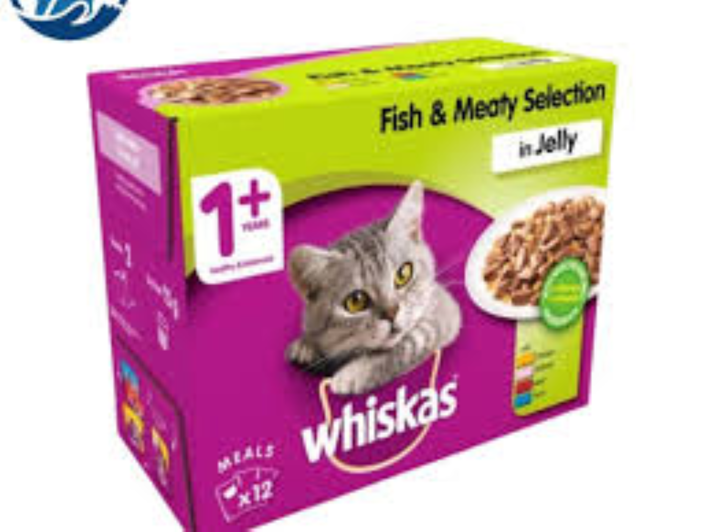 WHISKAS POUCH ADULT FISH & MEAT SEL IN JELLY 85G